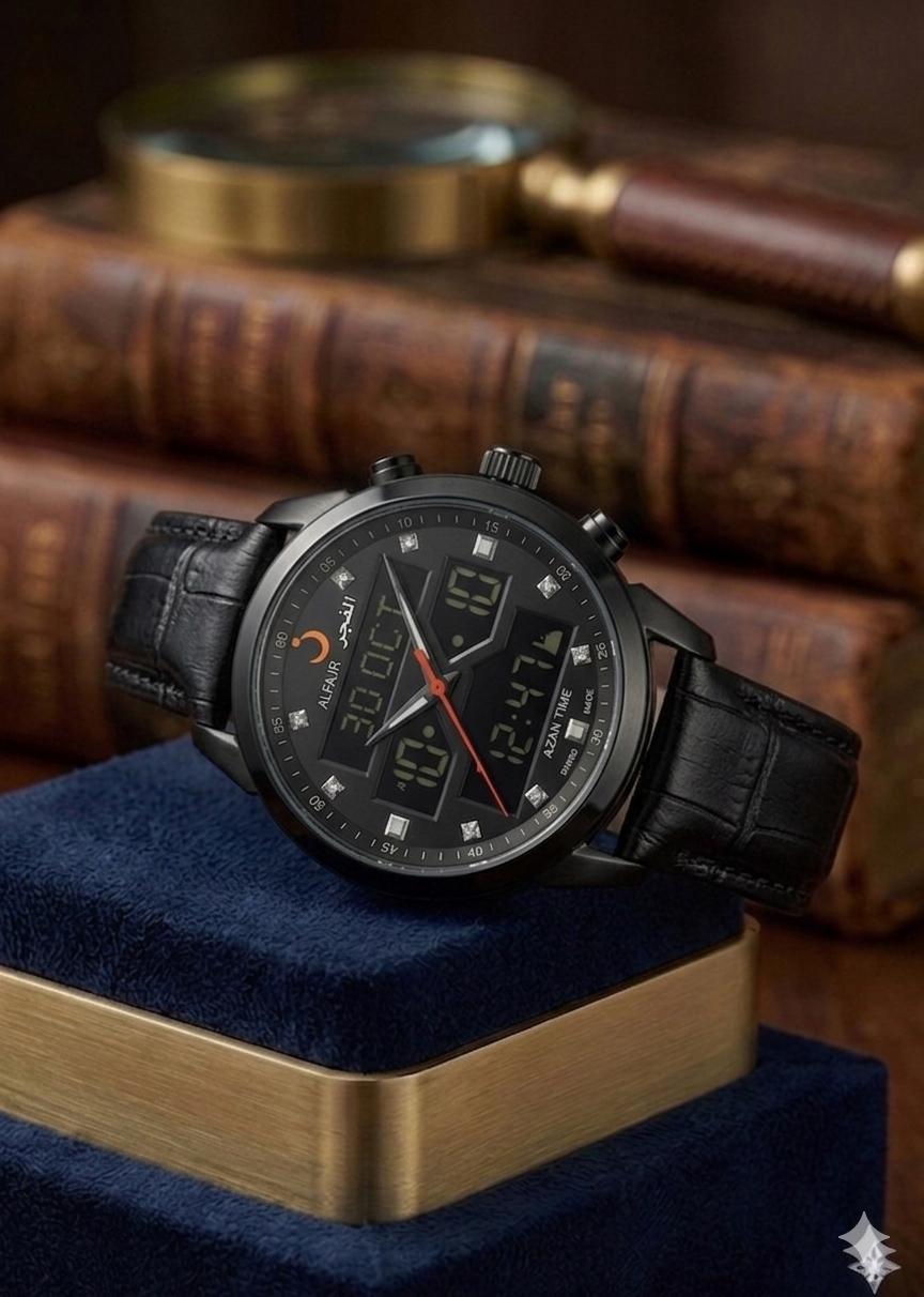 ALFAJR THE PRESTIGE 360 2.0 BLACK LEATHER