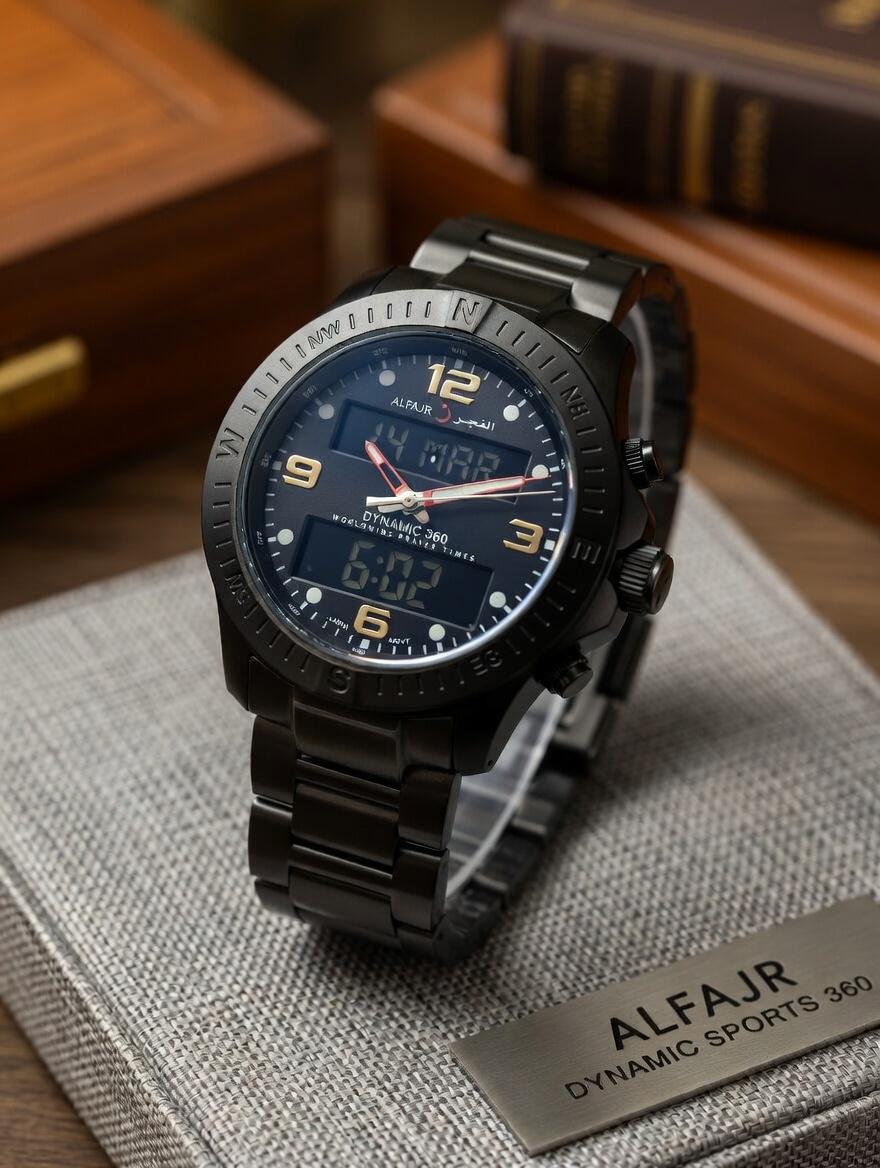 ALFAJR DYNAMIC 360 BLACK STEEL