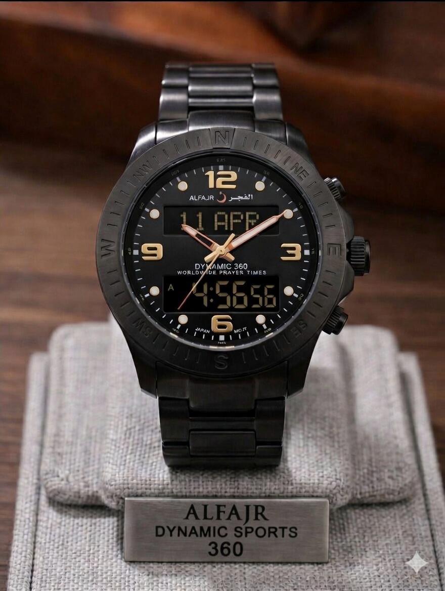 ALFAJR DYNAMIC 360 BLACK STEEL