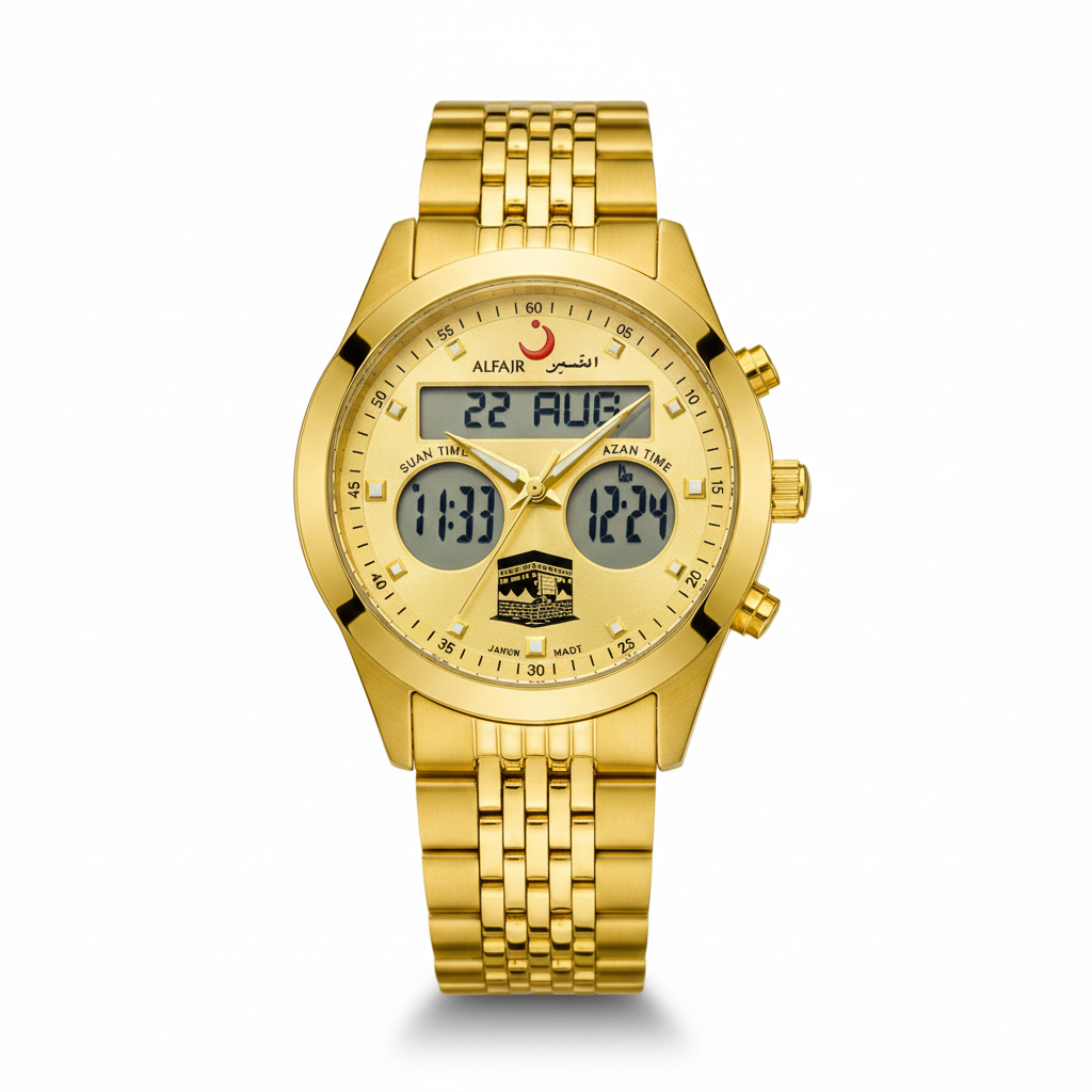 Kaaba 360 Settimo Stainless Steel — ALFAJR WATCHES